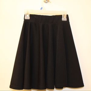 Black Skater Skirt
